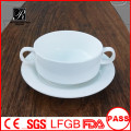 Factory direct wholesale Ceramic Soup Bowl with Handle